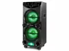 Fenton Live2104 Karaoke szett kereken, USB,SD,Bluetooth, RGB led, 2 mikrofon