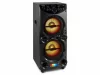 Fenton Live2104 Karaoke szett kereken, USB,SD,Bluetooth, RGB led, 2 mikrofon