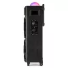 Fenton LIVE290 Karaoke szett kereken, USB,SD,Bluetooth, RGB led, 2 mikrofon, 2x8"