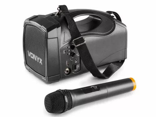 Vonyx ST-014 (6,5") 100W akkumulátoros hordozható hangfal (1xMik + MP3 + Bluetooth)