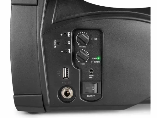 Vonyx ST-014 (6,5") 100W akkumulátoros hordozható hangfal (1xMik + MP3 + Bluetooth)