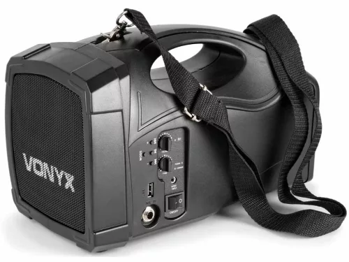 Vonyx ST-012 (6,5") 100W akkumulátoros hordozható hangfal (1xMik + MP3 + Bluetooth)