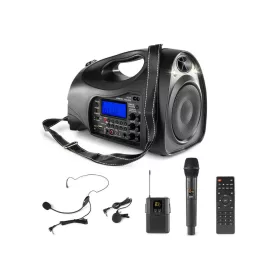   Vonyx ST-016 (6,5") 130W akkumulátoros hordozható hangfal (2xMik + MP3 + FM + Bluetooth)