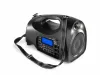 Vonyx ST-016 (6,5") 130W akkumulátoros hordozható hangfal (2xMik + MP3 + FM + Bluetooth)