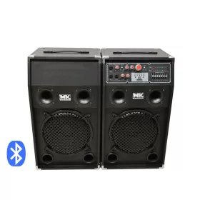   ReVoLuTioN DPX-10-MT 2x600W (10") aktív karaoke hangfal (MP3 + Bluetooth) + Állványhüvely
