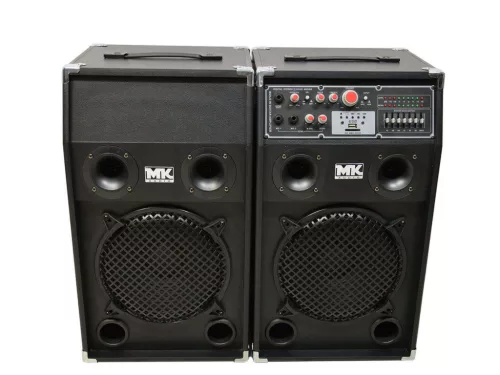 ReVoLuTioN DPX-10-MT 2x600W (10") aktív karaoke hangfal (MP3 + Bluetooth) + Állványhüvely
