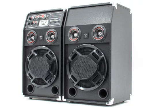 ReVoLuTioN DPX-10 2x600W (10") aktív karaoke hangfal (MP3 + Bluetooth)
