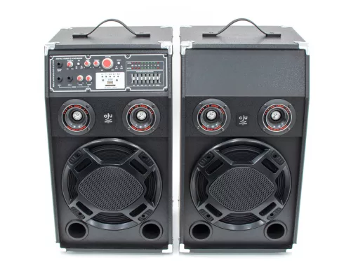 ReVoLuTioN DPX-10 2x600W (10") aktív karaoke hangfal (MP3 + Bluetooth)