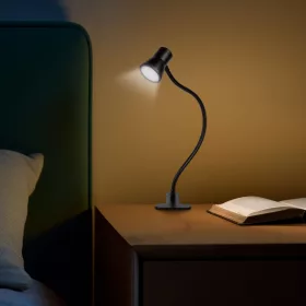   Phenom 20258 Flexibilis asztali lámpa - csipeszes - USB - állítható fényerő és színhőmérséklet - LED - fém