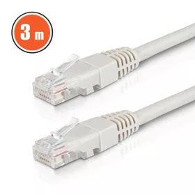   Delight 20344 Patch kábel - UTP - CAT6 - CCA - 3 m - szürke