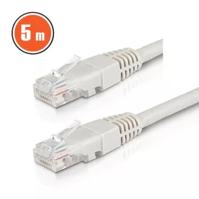   Delight 20345 Patch kábel - UTP - CAT6 - CCA - 5 m - szürke