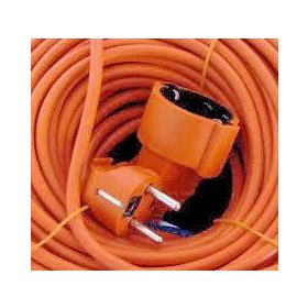   Delight 20502OR 20m-es 3x1,5 mm² lengőaljzatos hosszabbító (német gyártmány)