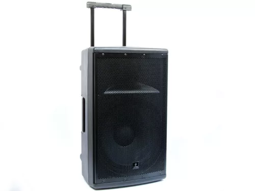 Thunder FLR-15 (15") 800W akkumulátoros hordozható hangfal (2xMik + MP3 + TWS Bluetooth + FM)