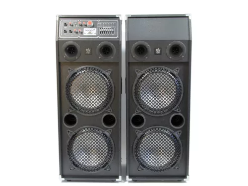 ReVoLuTioN DPX-210-MT 2x800W (2x 10") aktív karaoke hangfal (FM + MP3 + Bluetooth)