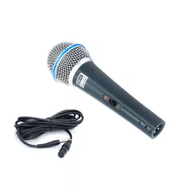   Thunder M-58 BETA professzionális dinamikus mikrofon + kábel + tok + kengyel