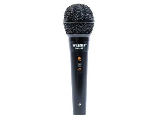 Weisre DM-208 vezetékes dinamikus mikrofon + kábel