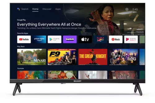 SHARP 24FH2EA 60cm-es HD Android LED TV