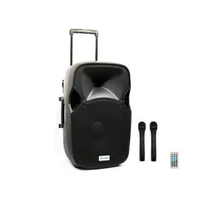   Thunder ACCU-15 (15") 800W akkumulátoros hordozható hangfal (2xMik + MP3 +TWS Bluetooth + FM)