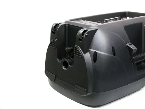 Thunder ACCU-15 (15") 800W akkumulátoros hordozható hangfal (2xMik + MP3 +TWS Bluetooth + FM)
