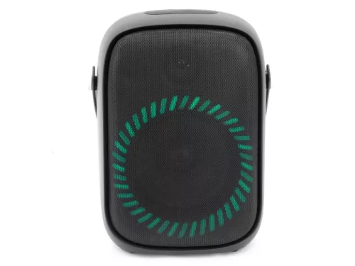 Thunder XBASS-16 120W hordozható party hangfal (USB/micro SD/BT/FM) + LED fény