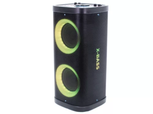 Thunder XBASS-26 200W hordozható party hangfal (USB/SD/BT/FM) + LED fény