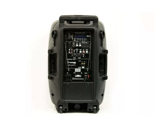 Thunder ACCU-12 (12") 600W akkumulátoros hordozható hangfal (2xMik + MP3 + TWS Bluetooth + FM)