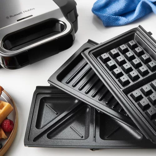 Russell Hobbs 26810-56/RH Creations 3in1 fekete gorfi - grill/panini, 750W - szendvicssütő