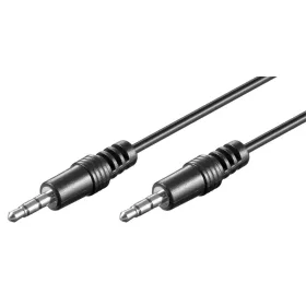   Goobay 27658 3,5 mm jack - 3,5 mm jack dugókkal szerelt kábel, 100 % réz, 1,5 m