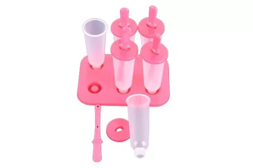 Szilikonos jégkrémkészítő forma 6db-os, 278289