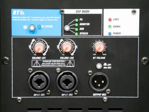 Thunder FLASH-12 700/1400W (12") Bi-Amp aktív hangfal + Bluetooth