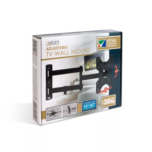 Delight 39697B TV fali tartókonzol - karos - 15 - 47"