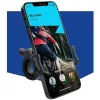3MK Biciklos telefontartó Pro, kormányra szerelhető, fekete, 3MK450409