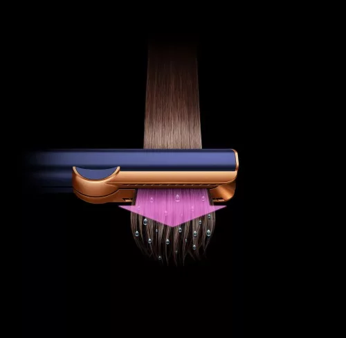 Dyson Airstrait™ nedves-száraz hajvasaló (Prussian Blue/Copper), 408215-01