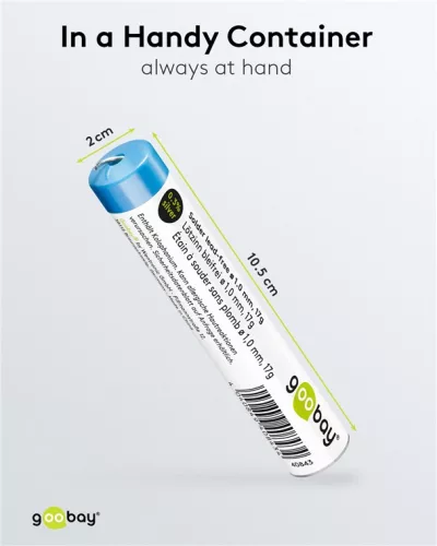 Goobay 40843 Ólommentes forraszanyag 17g (1.0 mm)