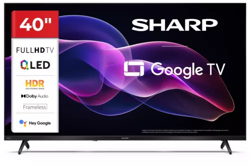 SHARP 40HF3265E 101cm-es Full HD QLED Google TV
