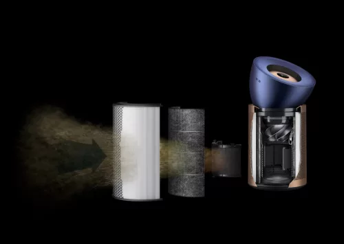 Dyson Big+Quiet Formaldehyde™ (BP04) Satin Dark Blue/Gold (410624-01)