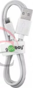 Goobay 45563 USB C 2.0  kábel, 1 m