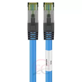   Goobay 45660 8.1 Szerelt S / FTP (PiMF)  kábel 2 m kék szín