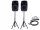 Thunder TMX-12 SET 500/1000W (12") aktív hangfalszett + ÁLLVÁNY (MP3 + Bluetooth + FM)