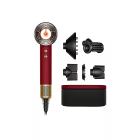   Dyson Supersonic Nural™ HD16 - Straight+Wavy hajszárító Red Velvet/Gold (493117-01)