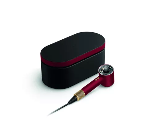 Dyson Supersonic Nural™ HD16 - Straight+Wavy hajszárító Red Velvet/Gold (493117-01)