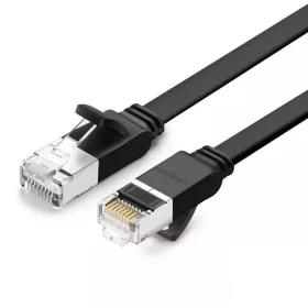   Ugreen 50185 Cat 6 UTP lapos Ethernet RJ45 kábel tiszta réz 2m, fekete