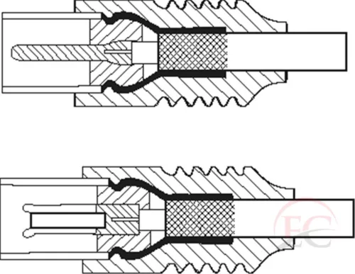 Goobay 50716 Antenna koax kábel szerelt 10 m