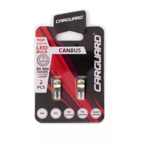   Carguard 50774 Autós LED - CAN127 - T10 (W5W) - 150 lm - can-bus - SMD 3W - 2 db / bliszter