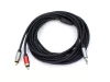 Thunder AU005-50 sztereo jelkábel (3,5 mm Jack - 2x RCA) - (5 m)