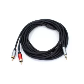   Thunder AU005-50 sztereo jelkábel (3,5 mm Jack - 2x RCA) - (5 m)