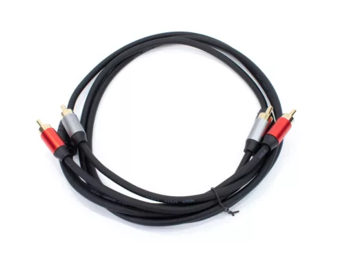 Thunder AU004-15 sztereo jelkábel (2x RCA - 2x RCA) - (1,5 m)