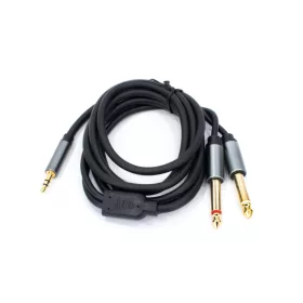   Thunder AU002-15 sztereo jelkábel (3,5 mm Jack - 2x 6,3 mm Jack) - (1,5 m)