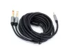 Thunder AU002-30 sztereo jelkábel (3,5 mm Jack - 2x 6,3 mm Jack) - (3 m)