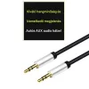 Thunder AU006-15 sztereo jelkábel (3,5 mm Jack - 3,5 mm Jack) - (1,5 m)